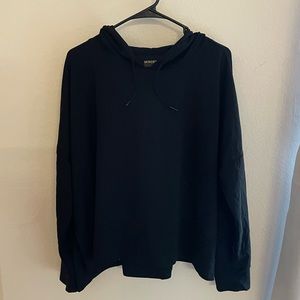 Light weight black work out hoodie